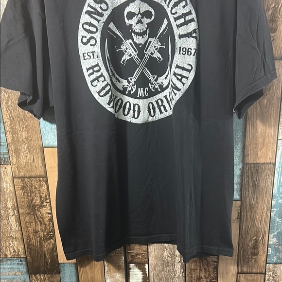 Sons of Anarchy Graphic Black T-Shirt - Picture 4 of 9